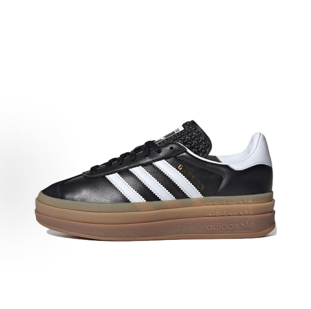 adidas Originals Gazelle Platform Sneakers - Black & White