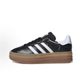 adidas Originals Gazelle Platform Sneakers - Black & White