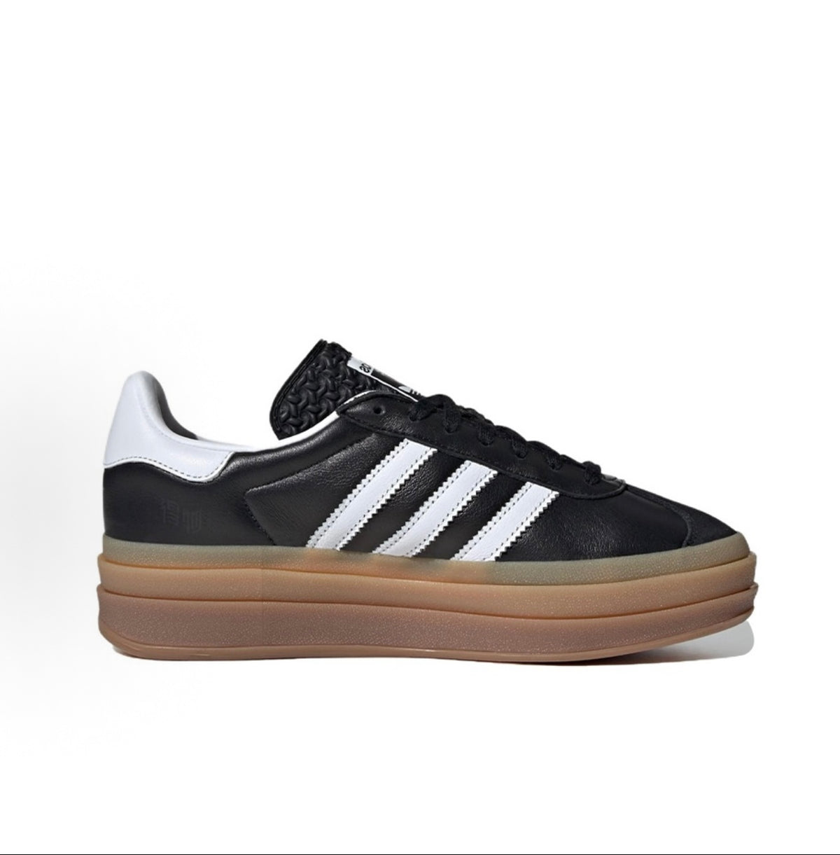 adidas Originals Gazelle Platform Sneakers - Black & White