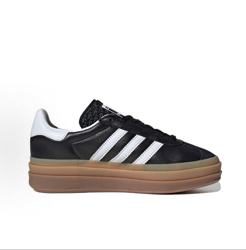 adidas Originals Gazelle Platform Sneakers - Black & White