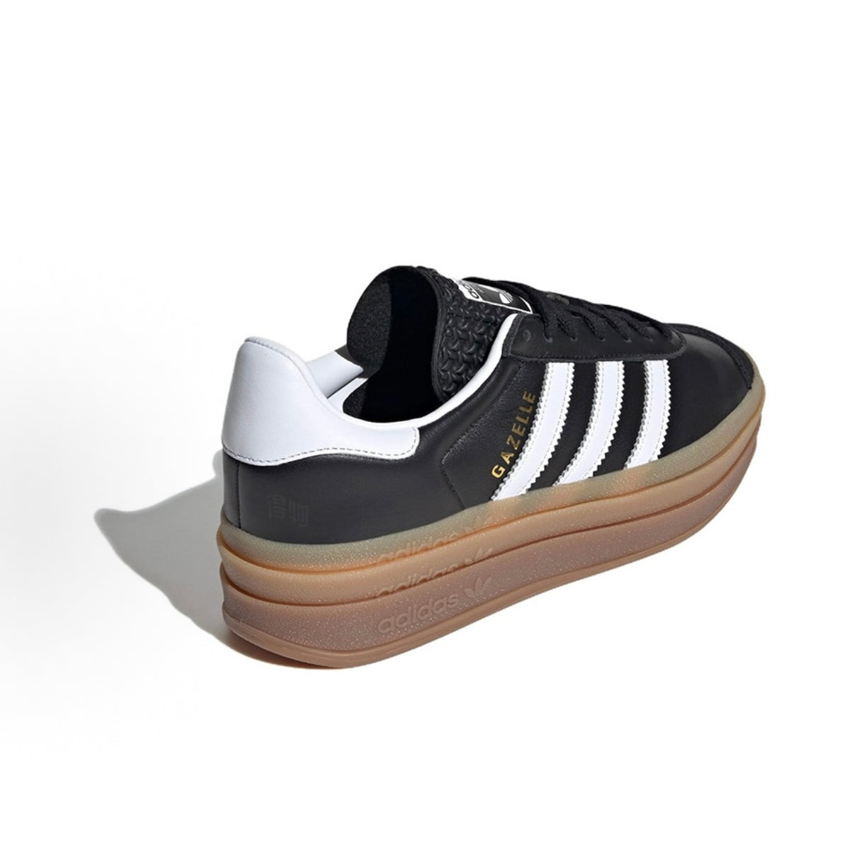 adidas Originals Gazelle Platform Sneakers - Black & White